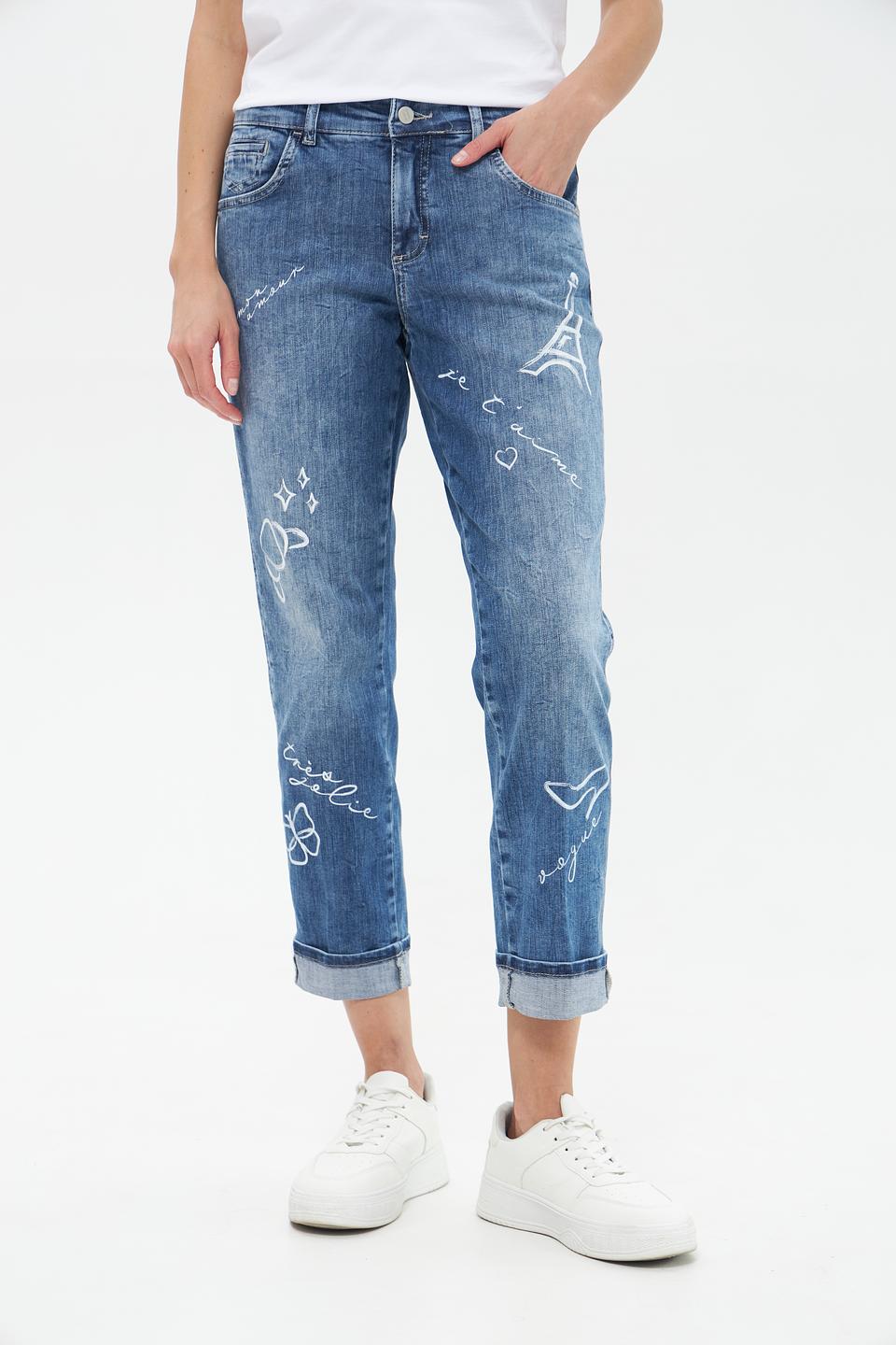 Джинсы Angels с вышивкой