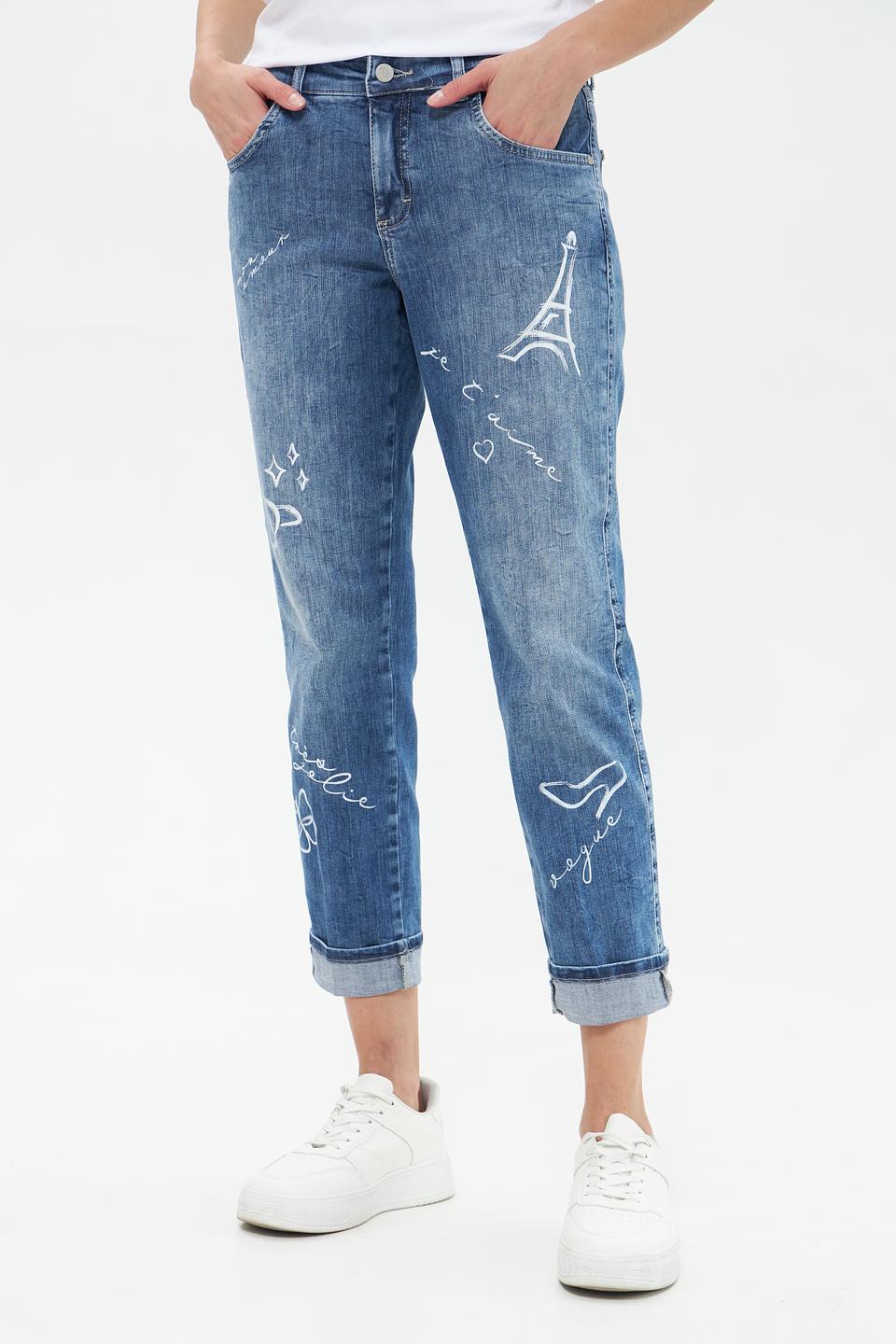 Джинсы Angels с вышивкой