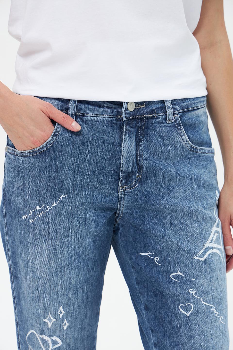 Джинсы Angels с вышивкой