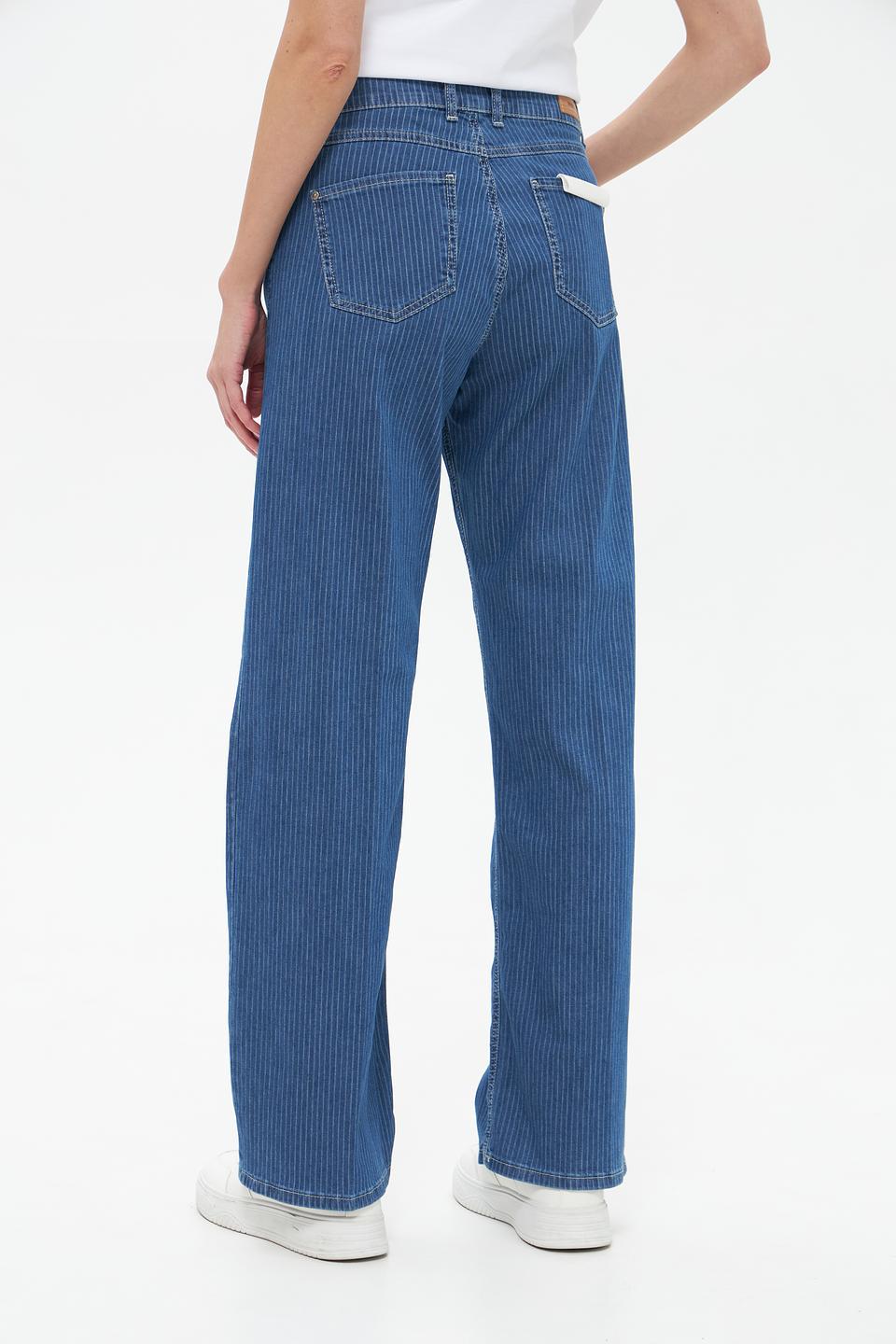 Джинсы Angels в полоску