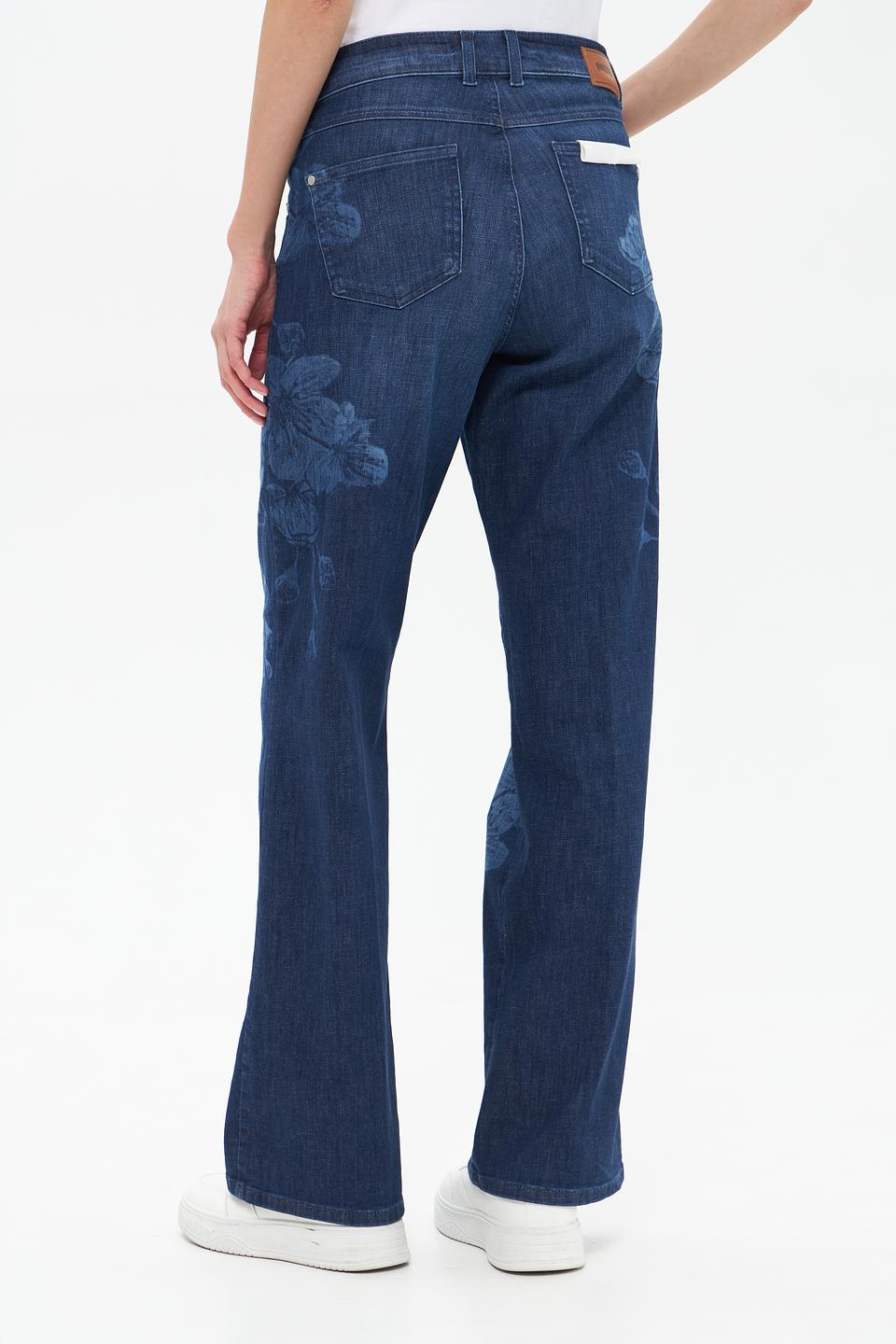 Джинсы Angels с цветочным принтом