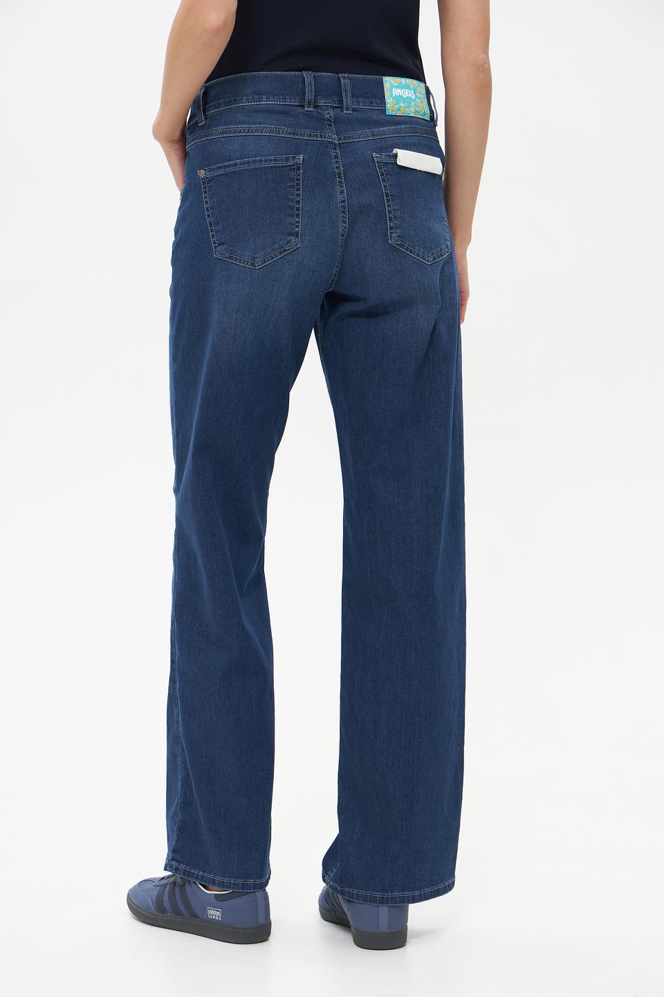 Джинсы Angels широкие indigo