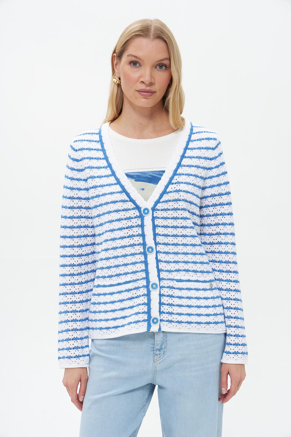 Жакет Gollehaug в полоску