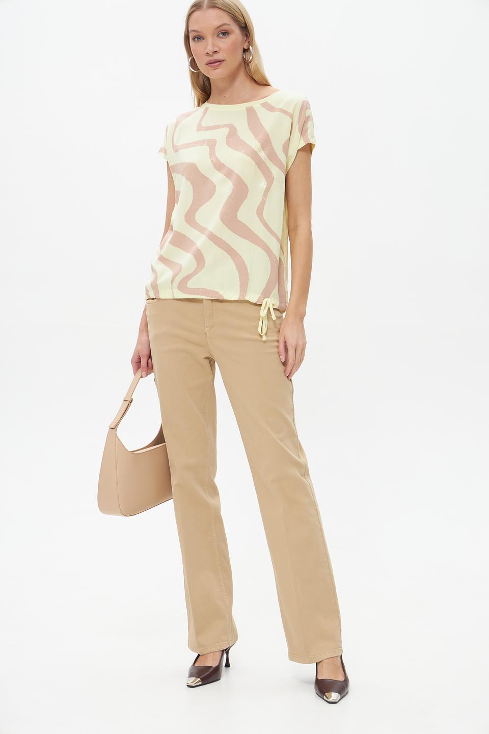 Брюки классические Gardeur бежевые