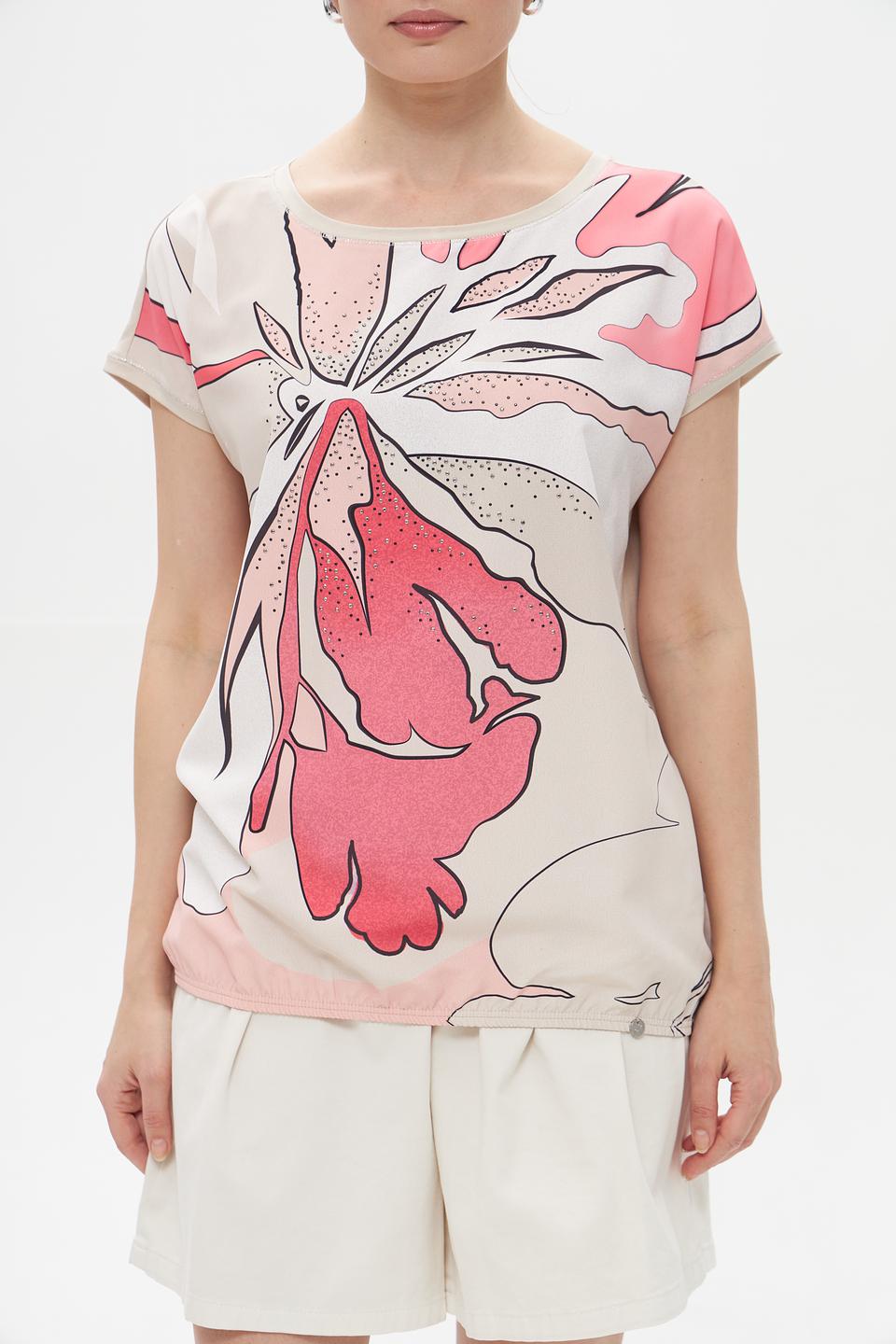 Футболка Gollehaug с цветочным принтом