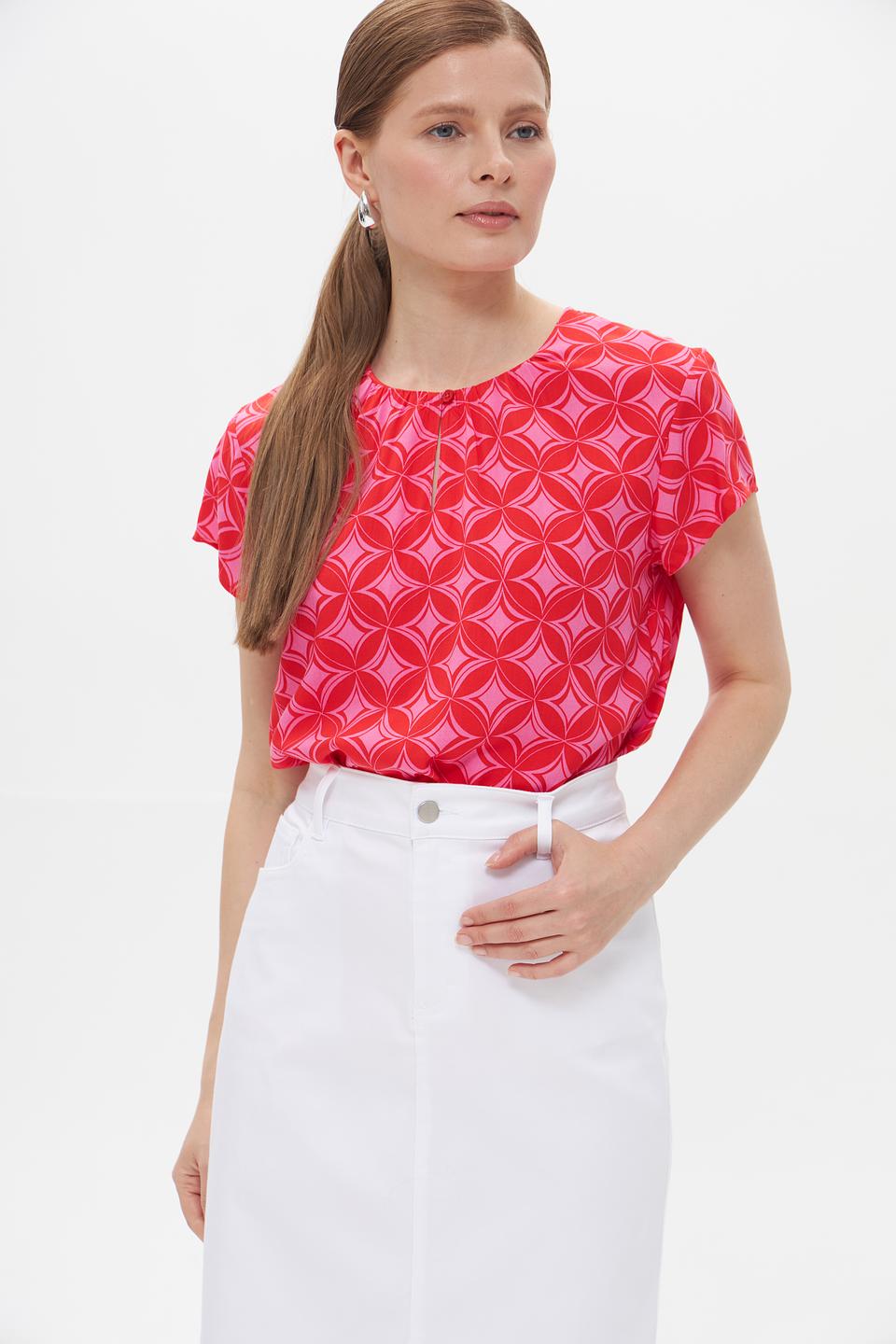 Блузка Gerry Weber с геометрическим принтом