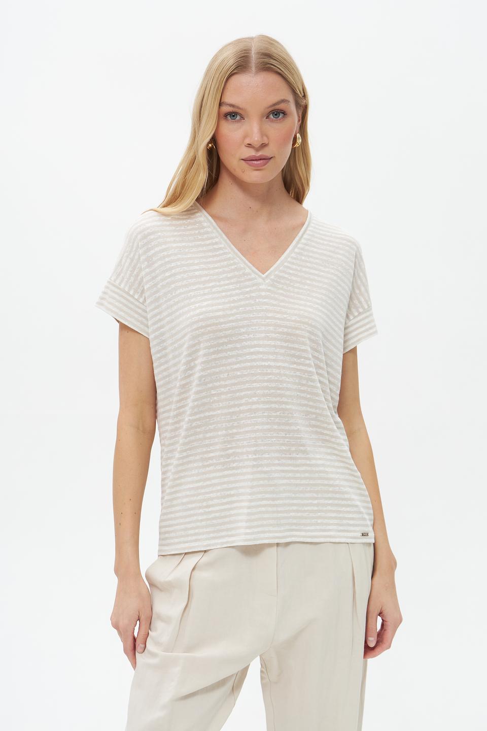 Футболка Cinque в полоску