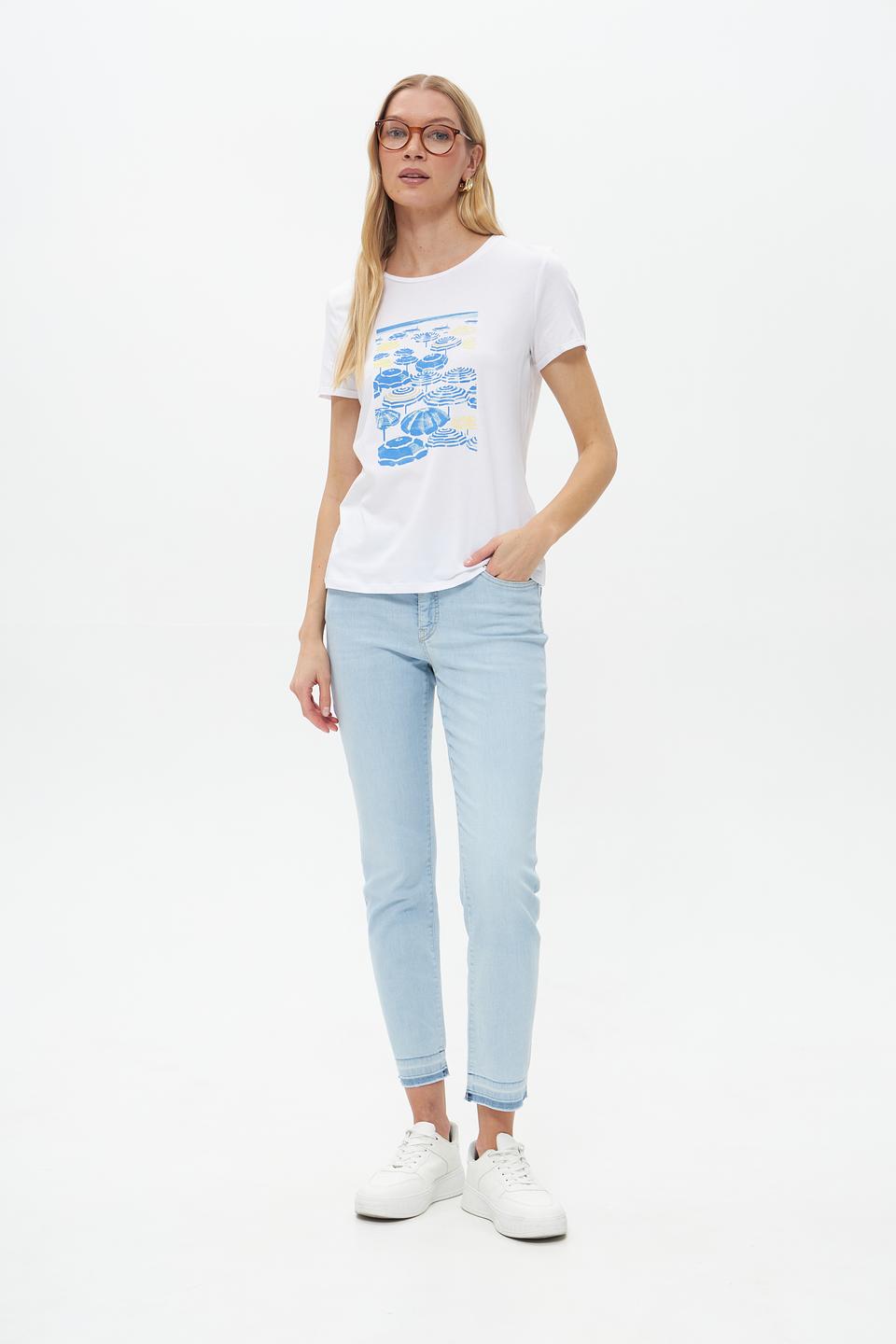 Джинсы Marc Cain светло-голубые