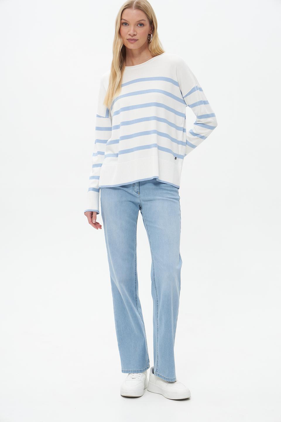 Пуловер Bugatti в полоску