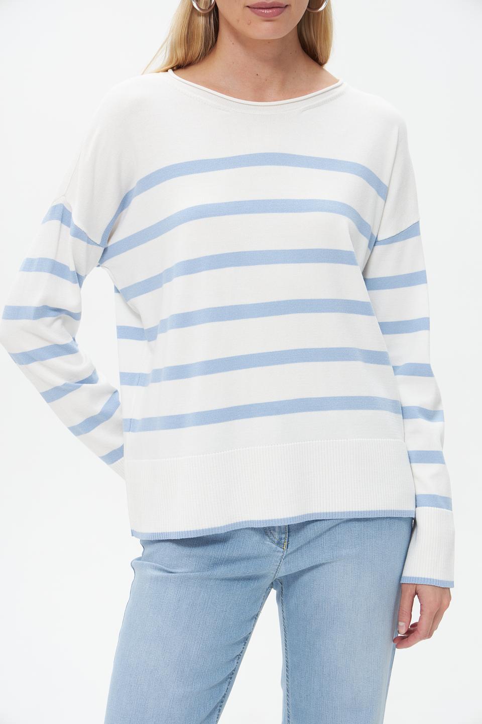 Пуловер Bugatti в полоску