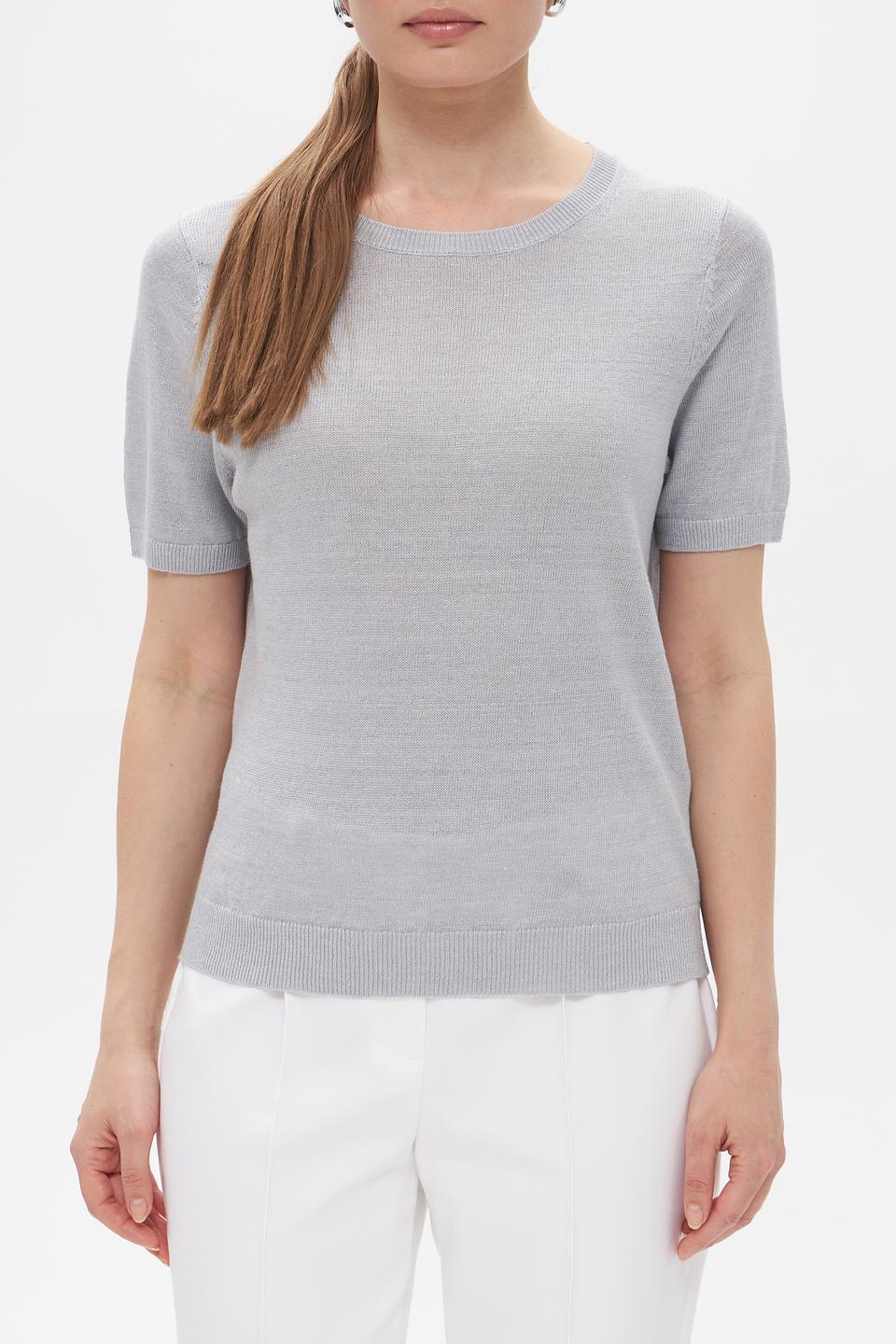 Пуловер Luisa Cerano серый