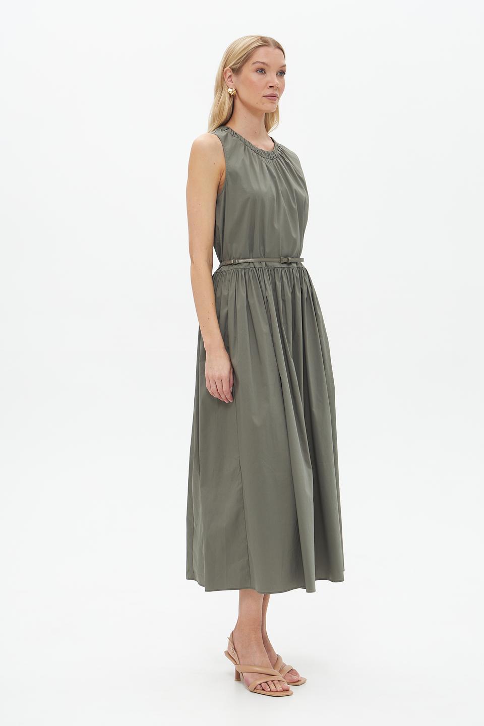 Платье Catnoir оливковое