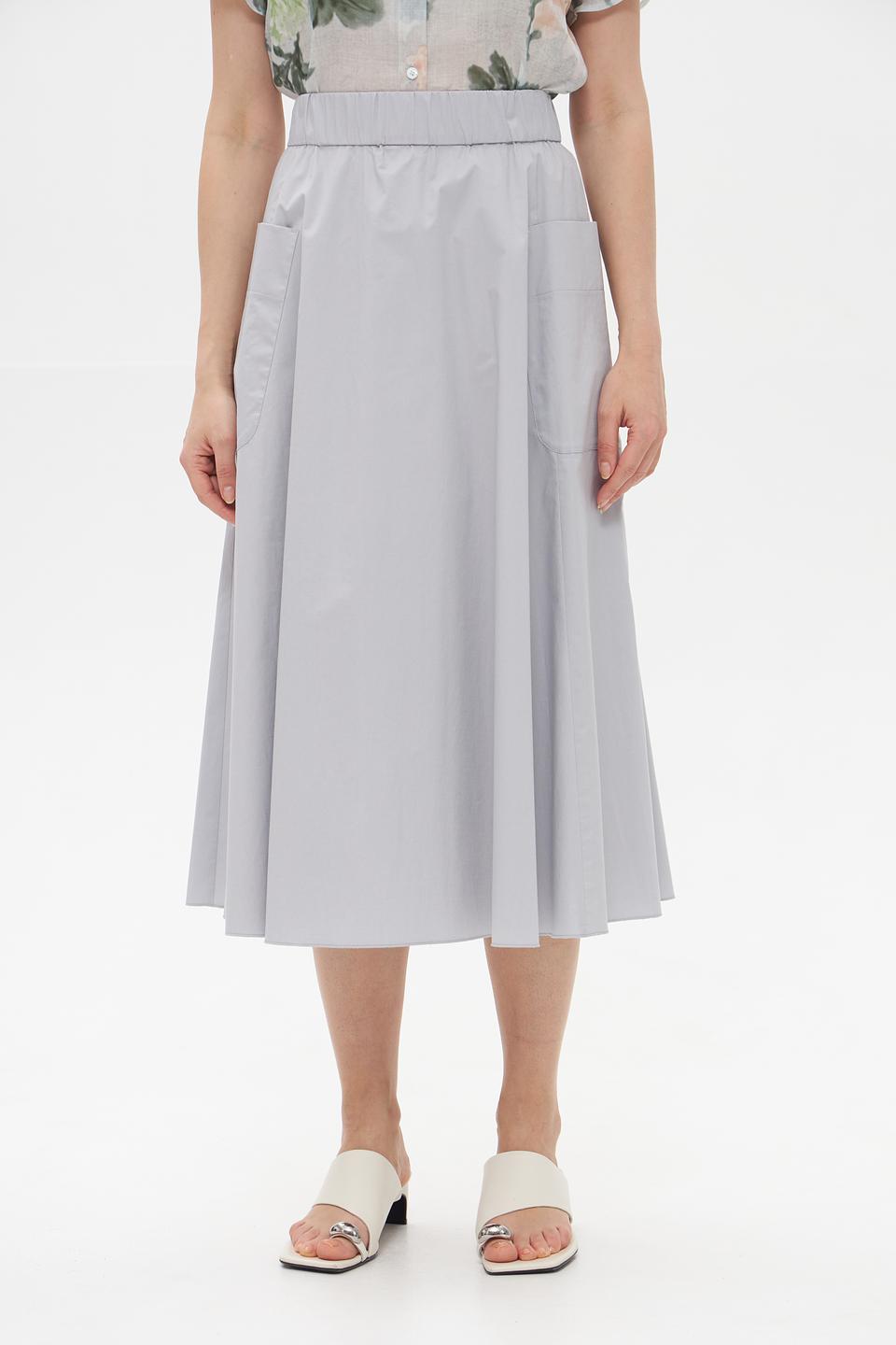 Юбка Luisa Cerano серая