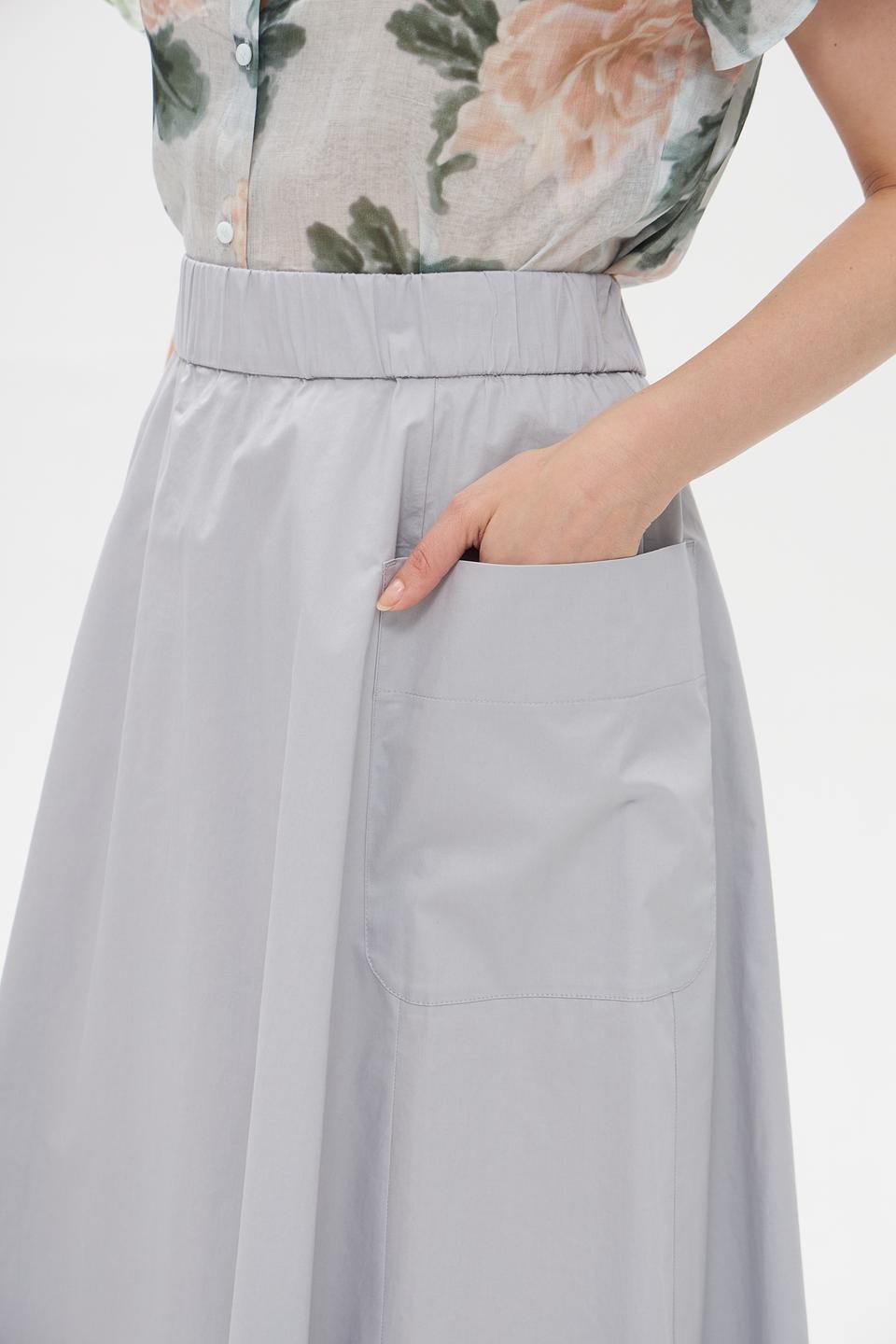 Юбка Luisa Cerano серая