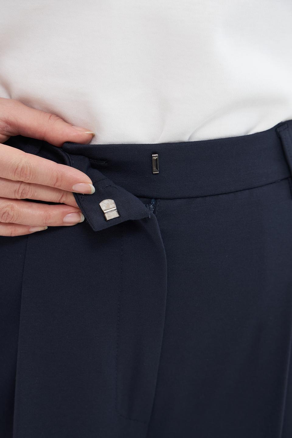 Брюки палаццо Lecomte темно-синие