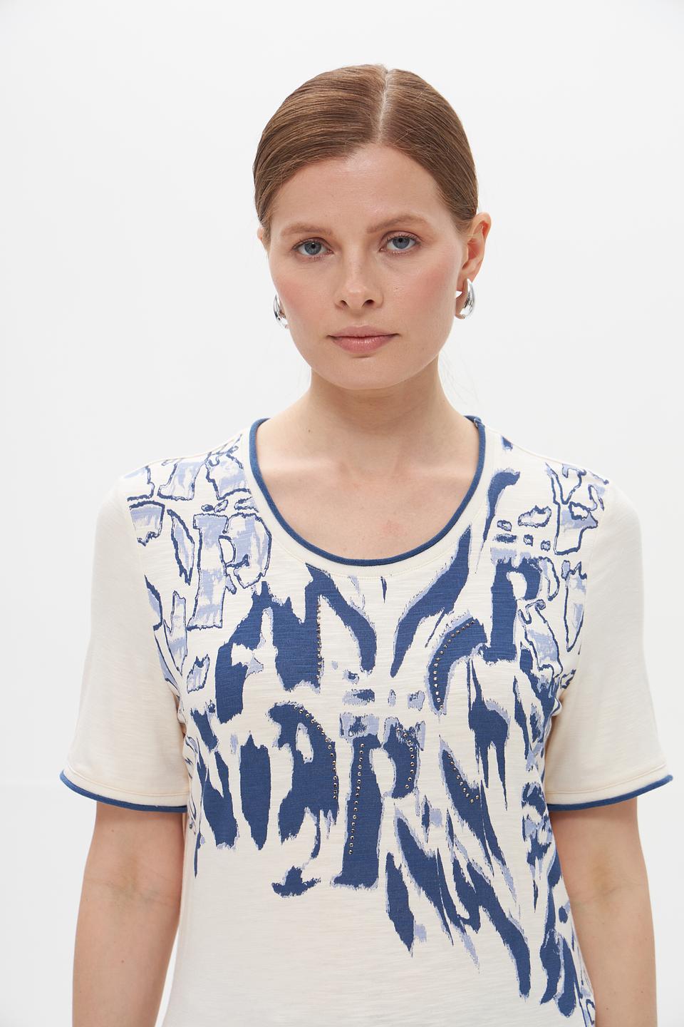 Футболка Barbara Lebek с принтом