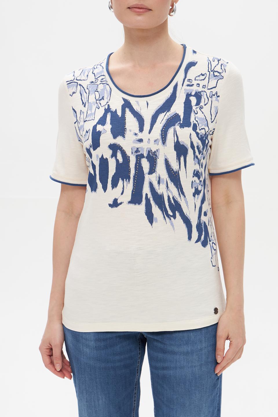 Футболка Barbara Lebek с принтом