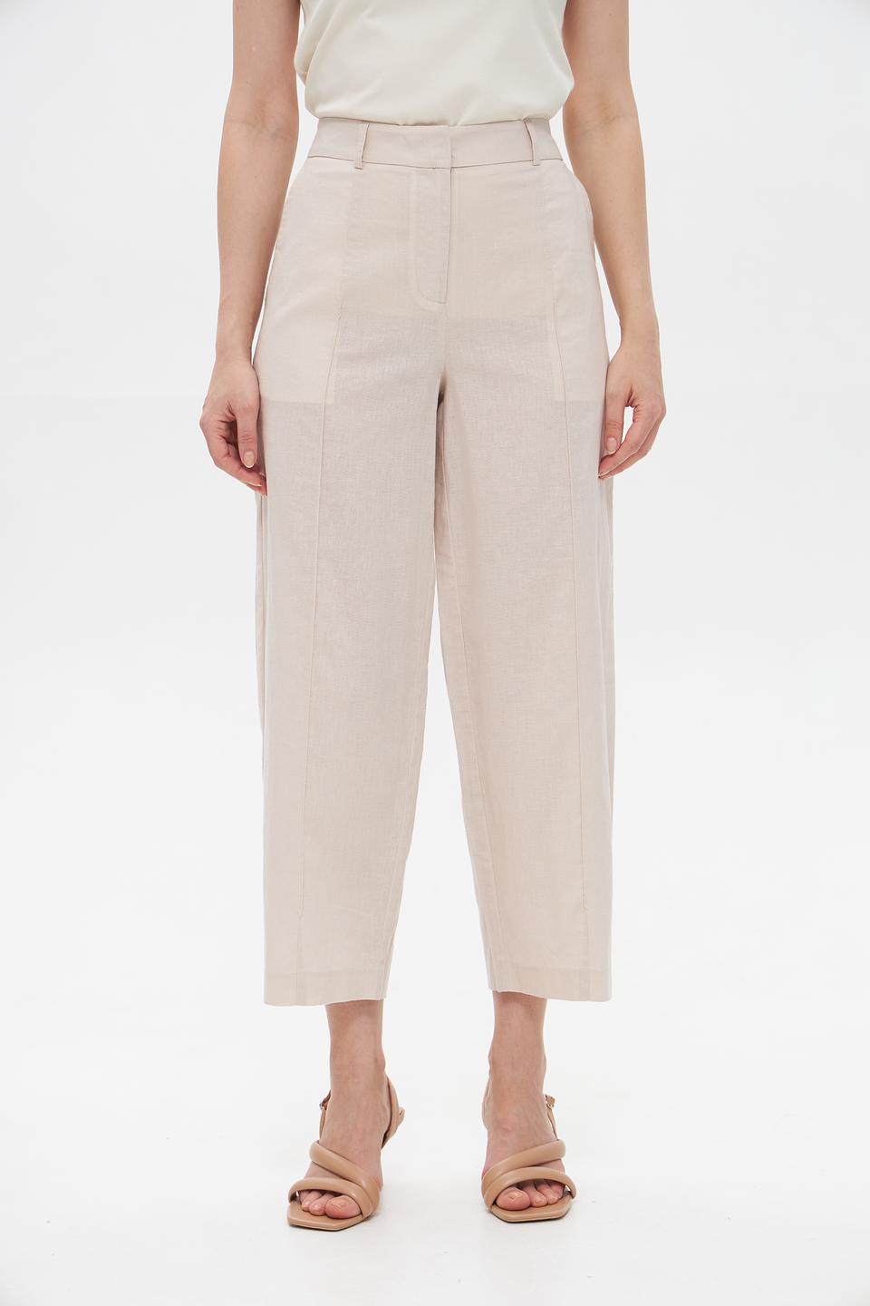 Брюки кюлоты UNQ бежевые