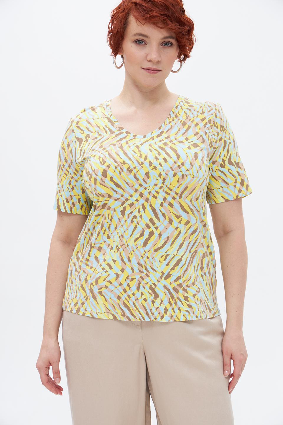 Футболка Barbara Lebek с принтом