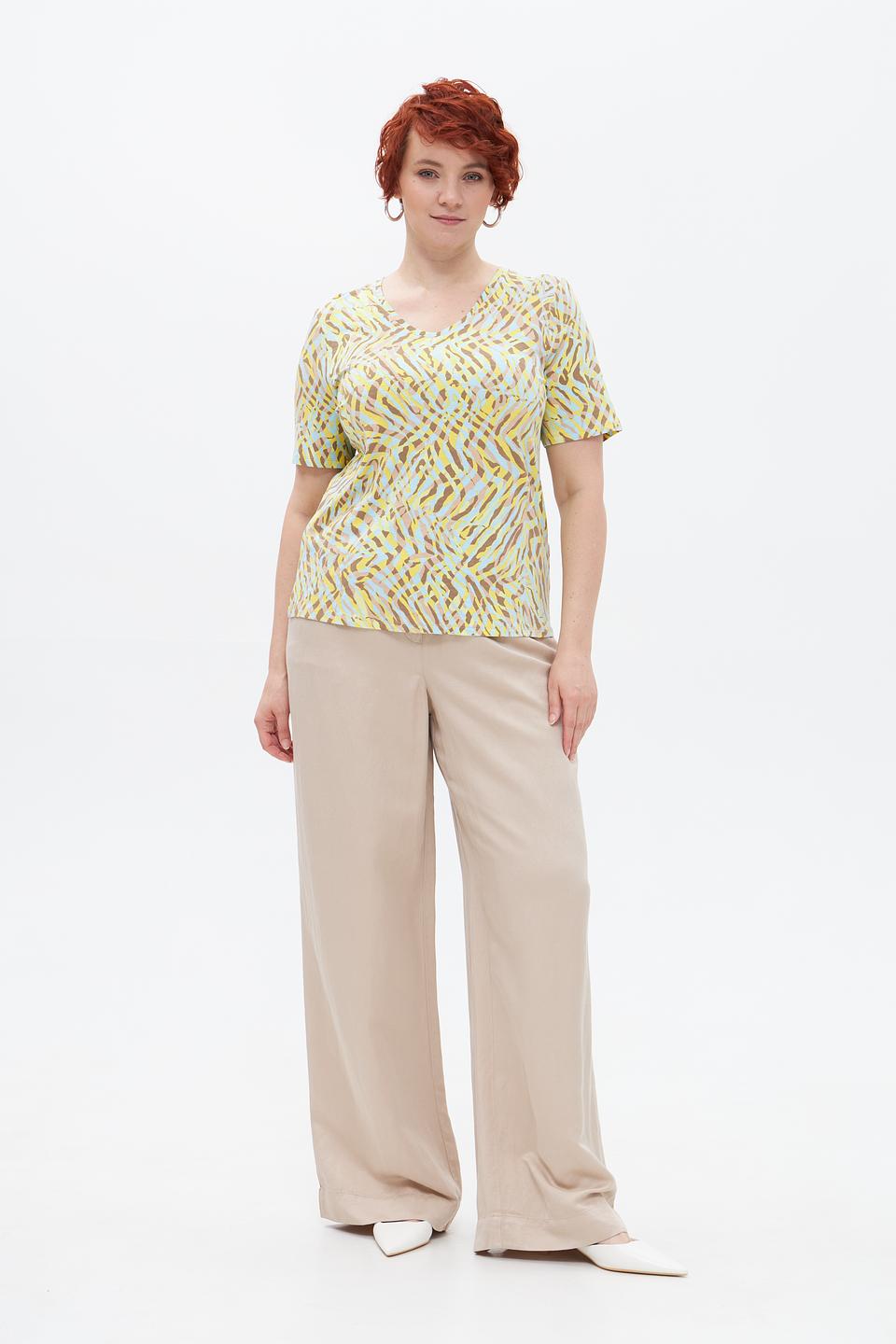 Футболка Barbara Lebek с принтом