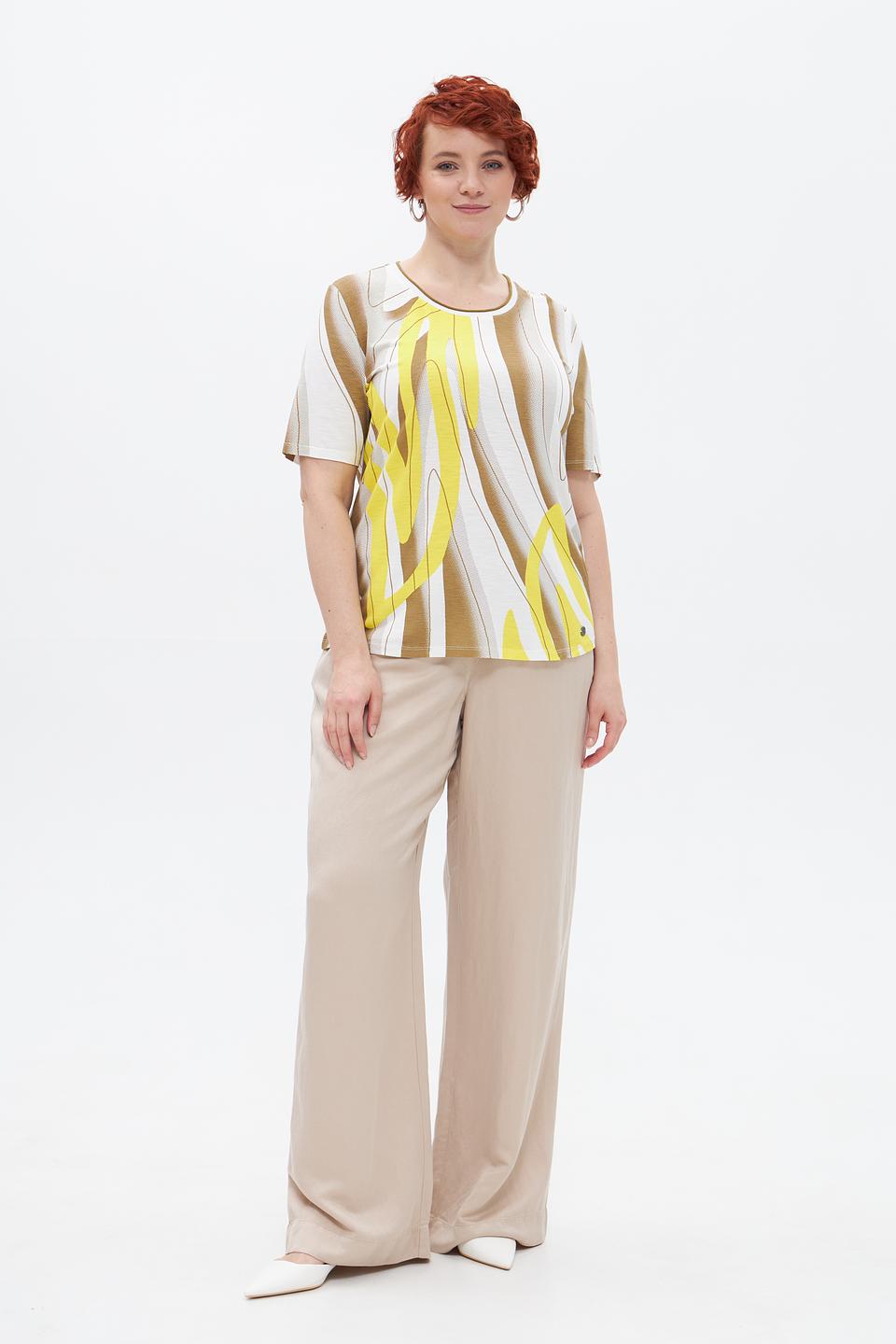 Футболка Lebek с принтом