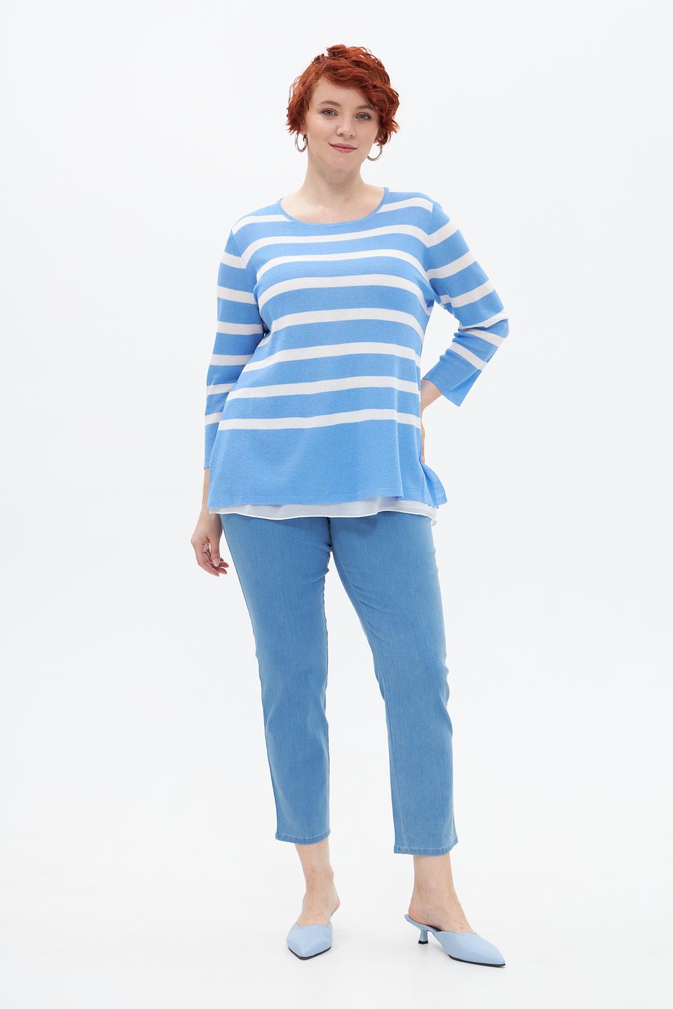 Джинсы Relaxed by Toni голубые