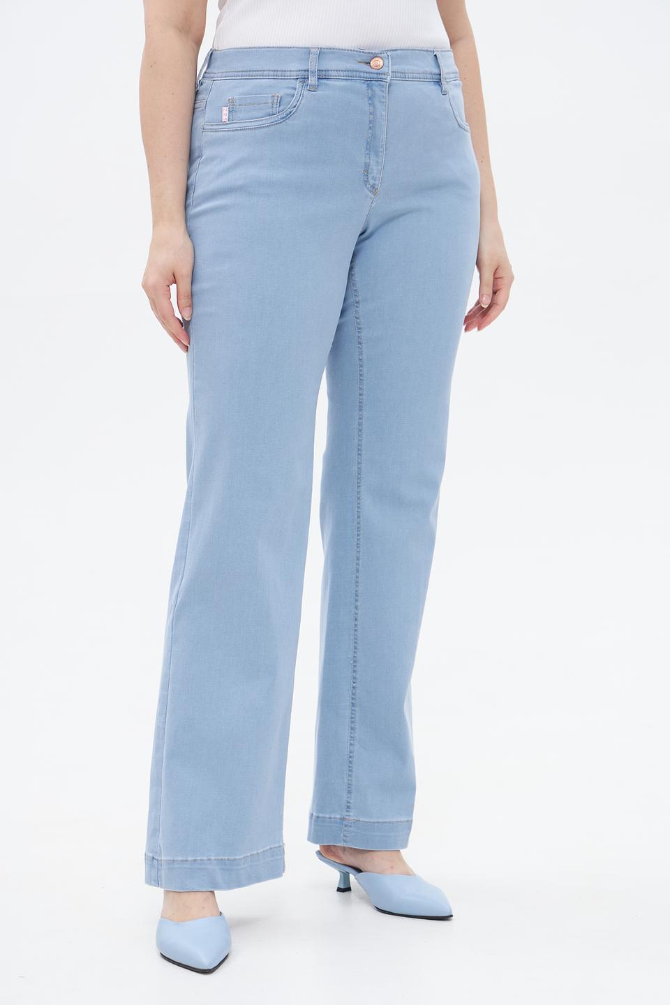 Джинсы ZRS прямые голубые