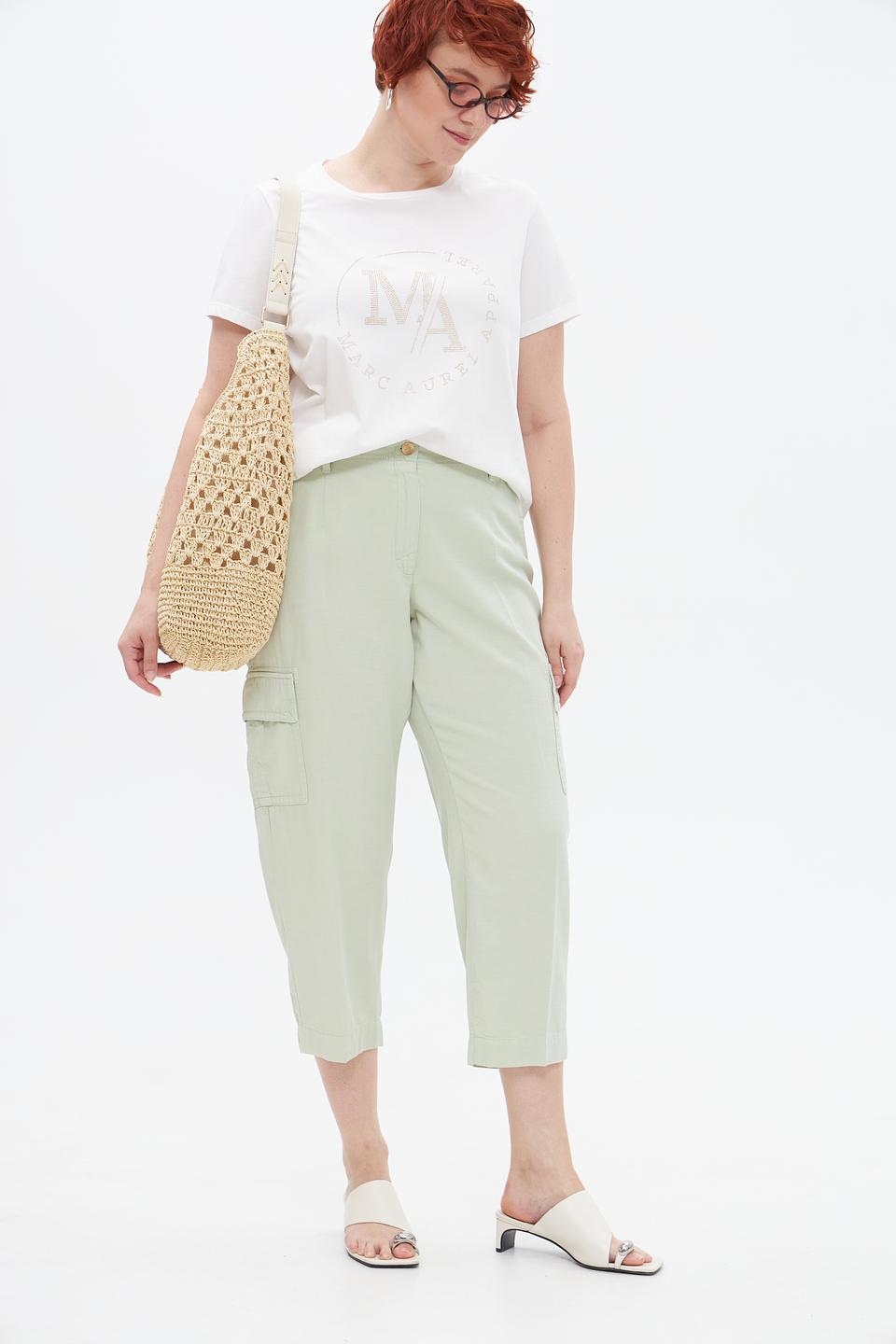 Брюки карго ZRS мятный