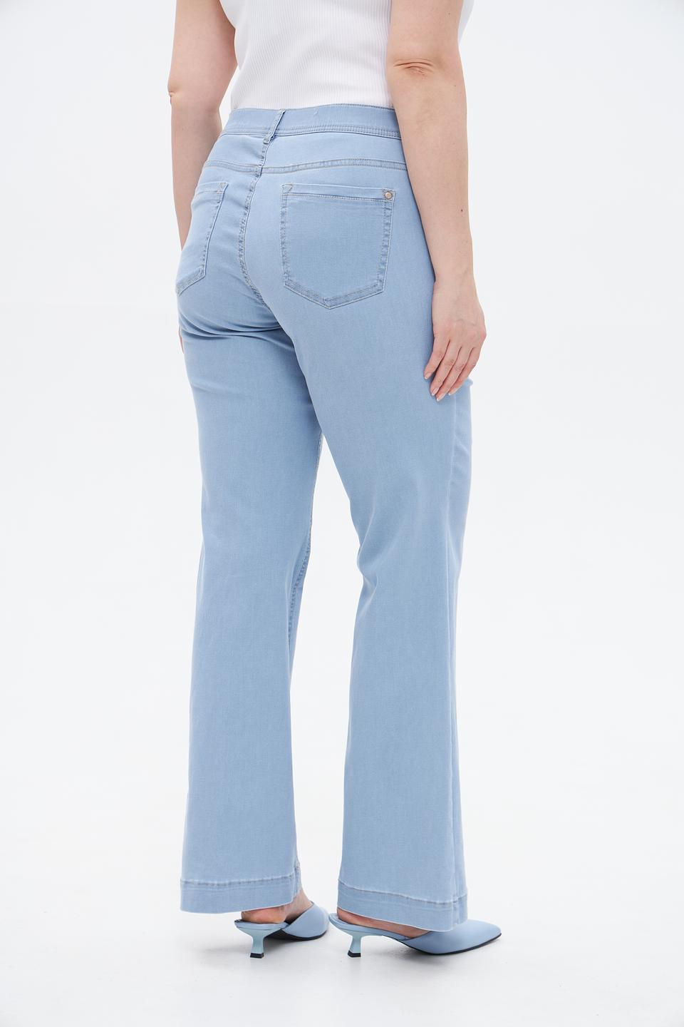 Джинсы ZRS прямые голубые