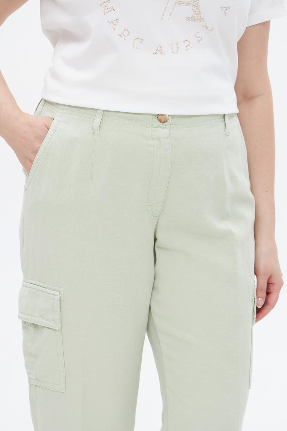 Брюки карго ZRS мятный