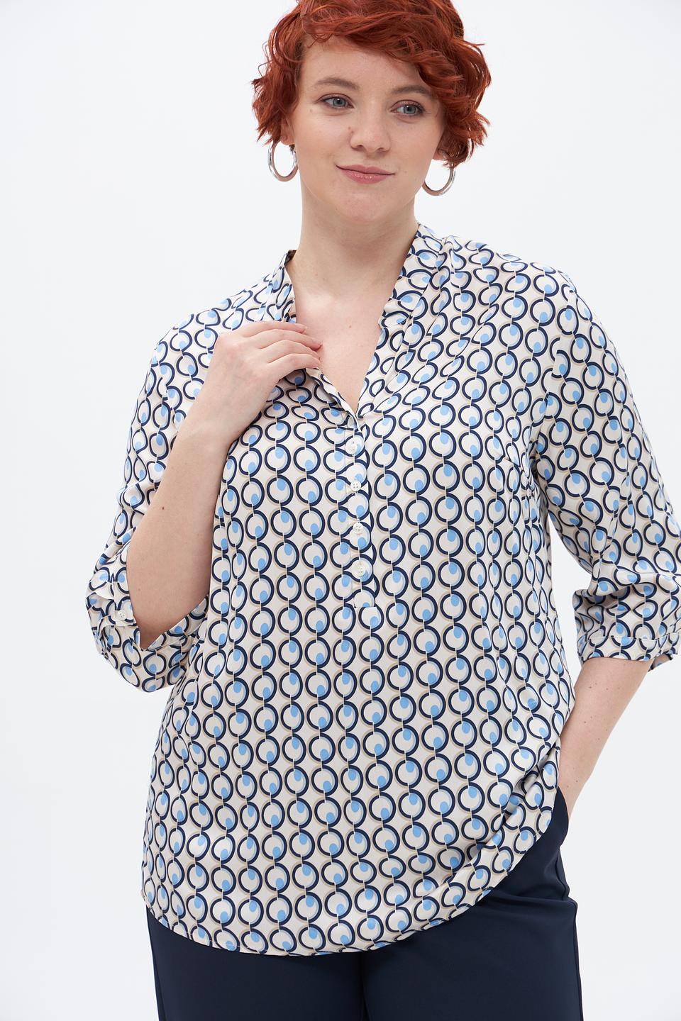 Блуза Suza с геометрическим принтом
