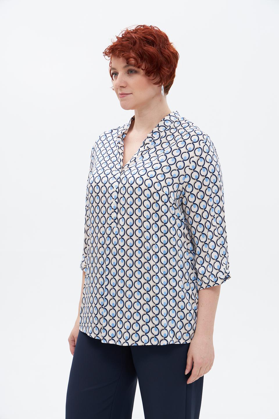 Блуза Suza с геометрическим принтом
