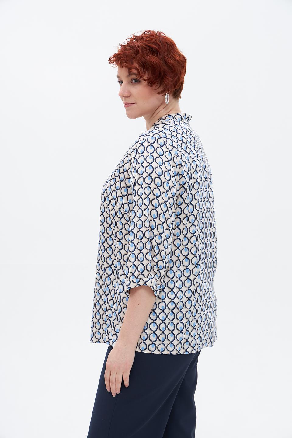 Блуза Suza с геометрическим принтом