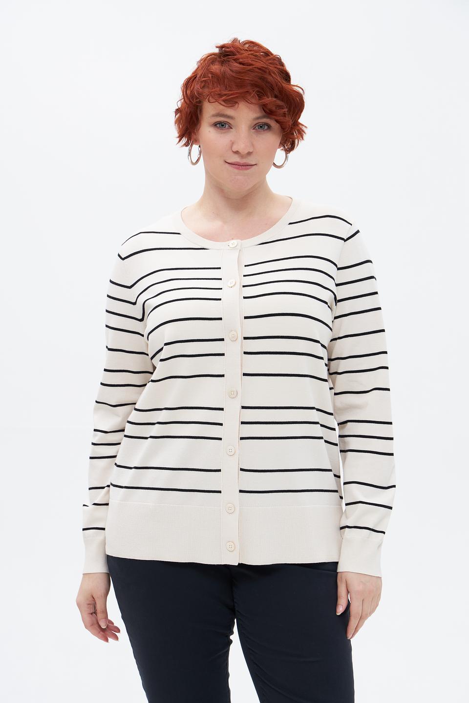 Жакет Olsen в полоску