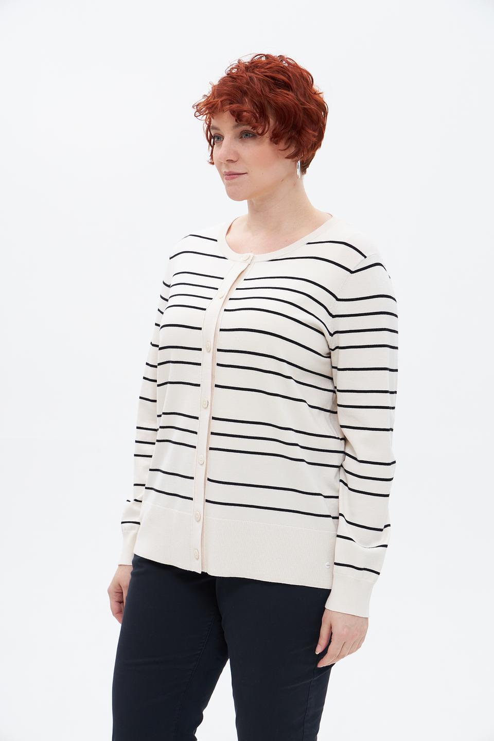 Жакет Olsen в полоску