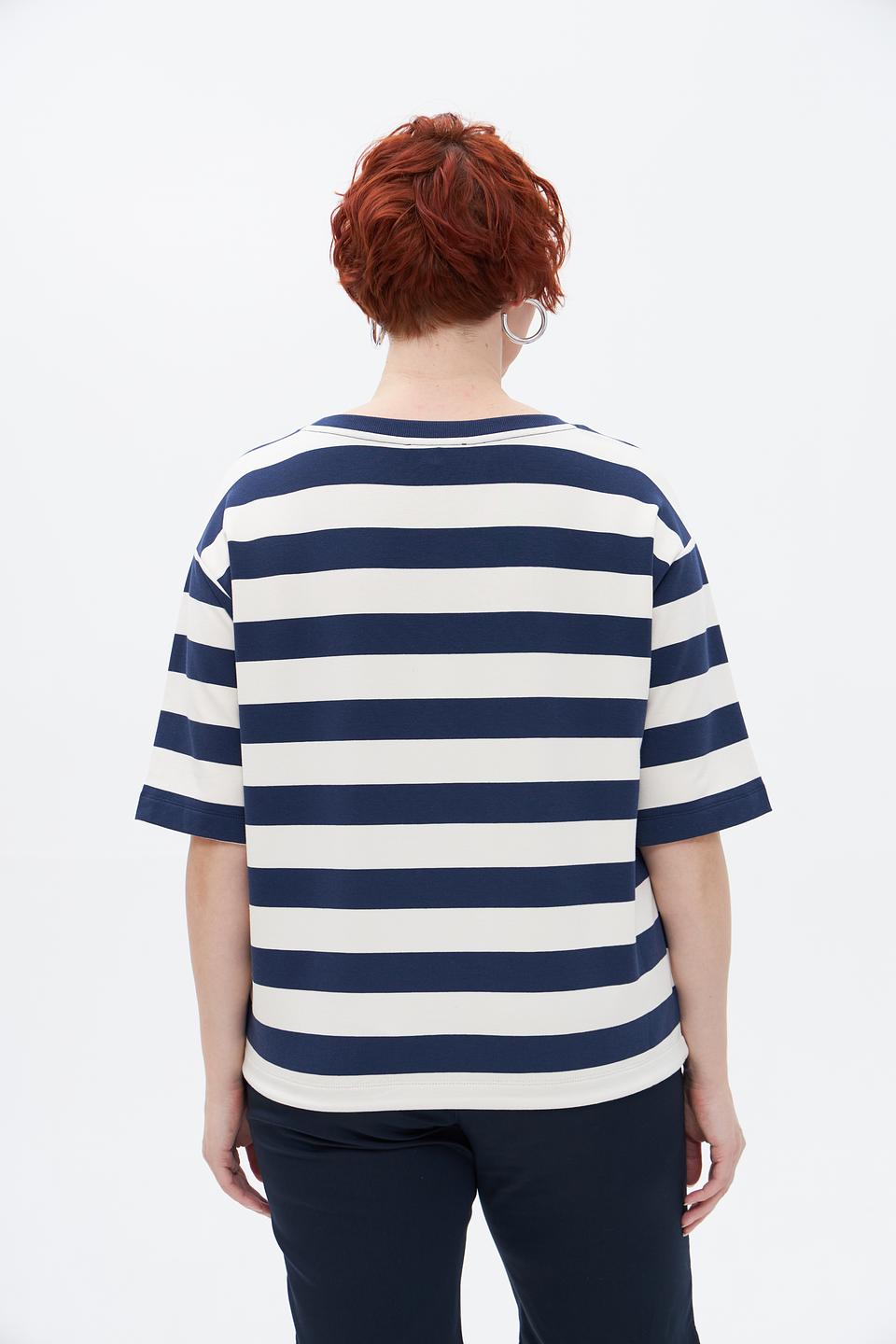 Пуловер Margittes в полоску