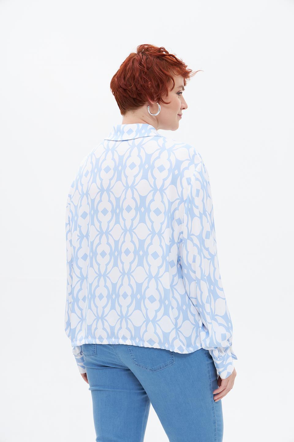 Блуза Tuzzi с геометрическим принтом