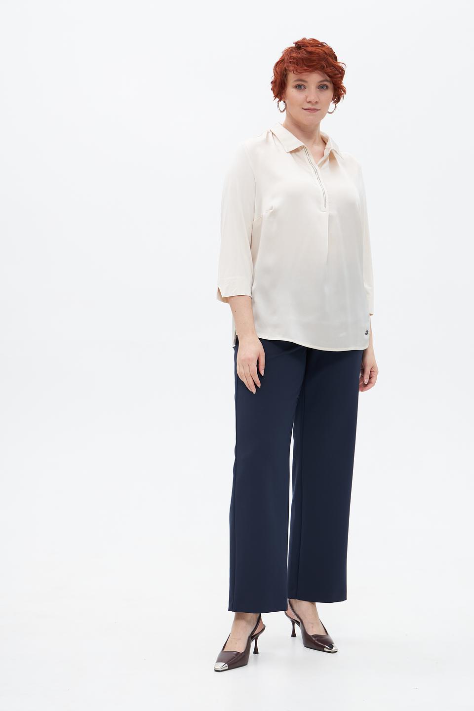 Блузка Barbara Lebek бежевая