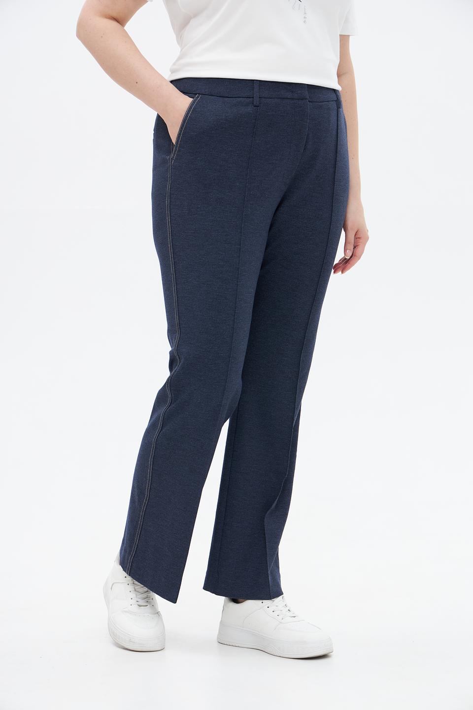 Брюки трикотажные Olsen синие