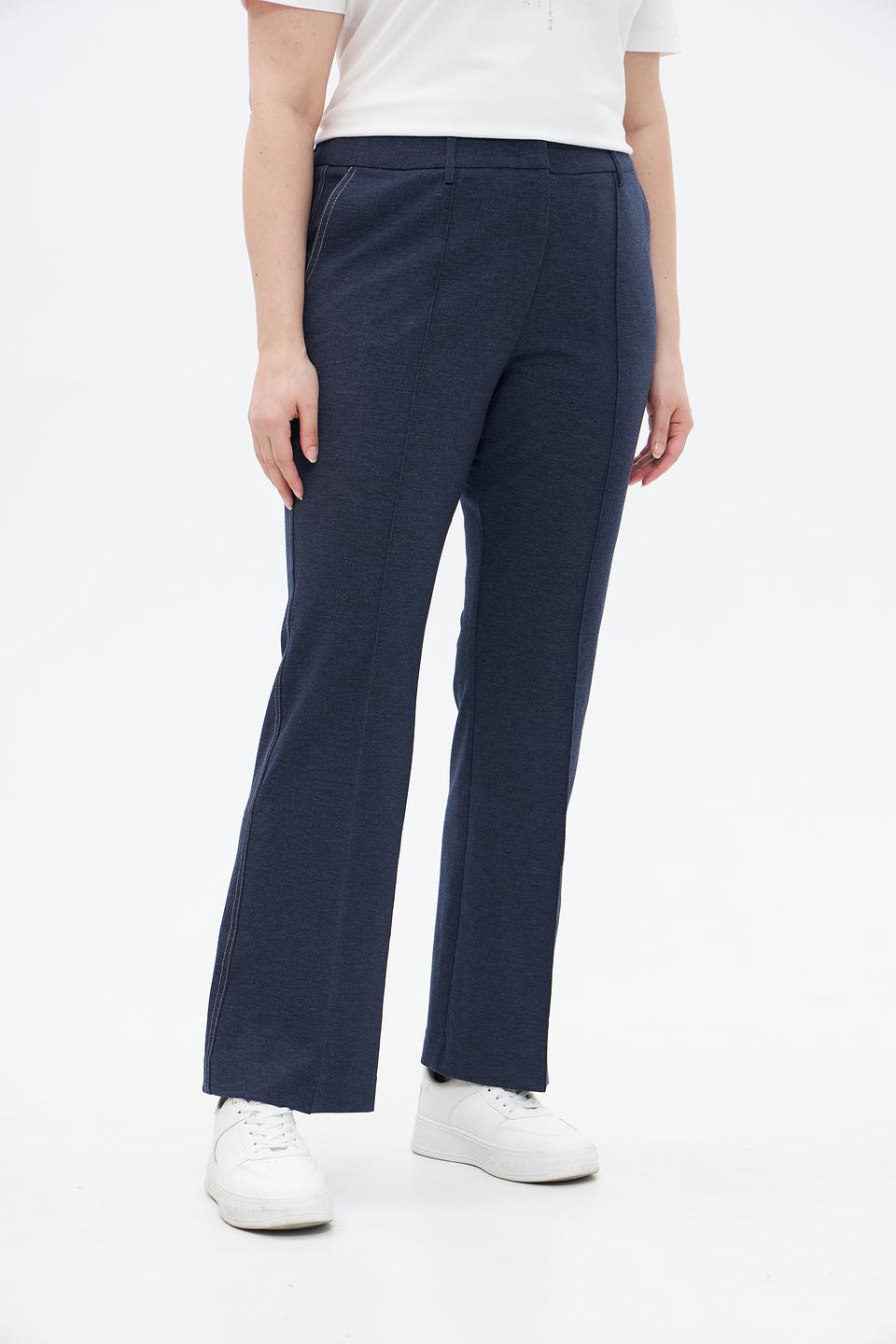 Брюки трикотажные Olsen синие