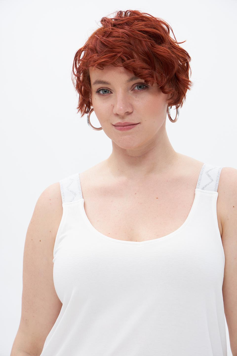 Топ Via Appia на бретелях