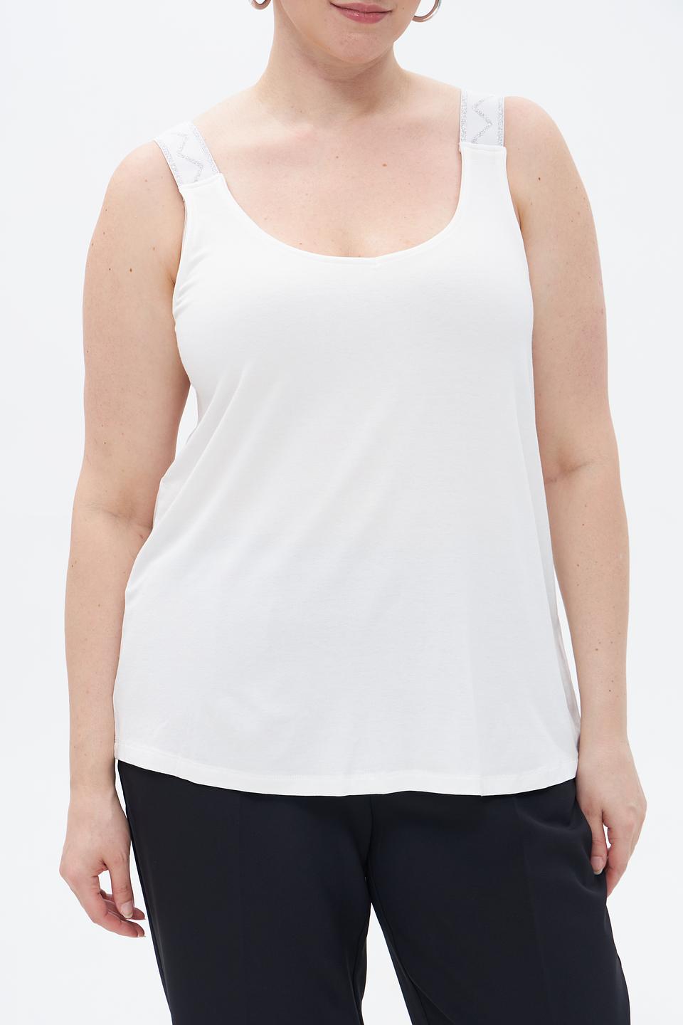 Топ Via Appia на бретелях