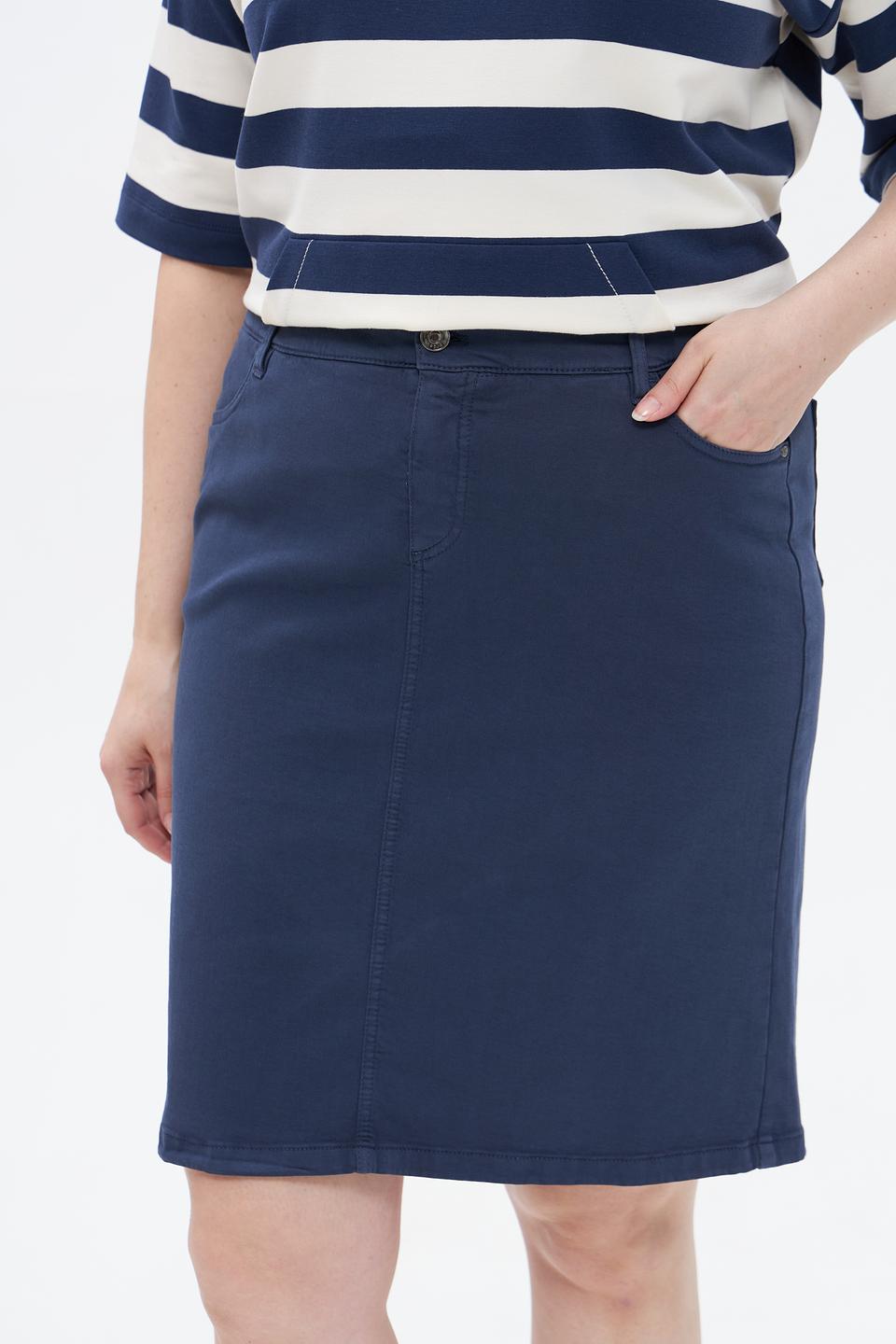 Юбка Gardeur классическая синяя