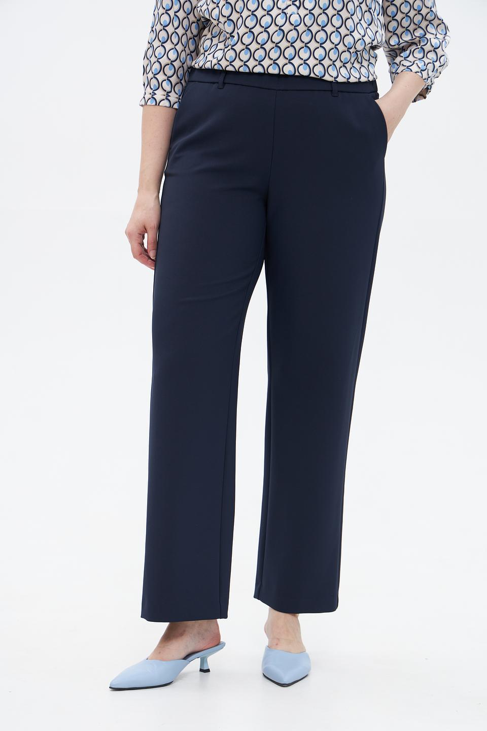 Брюки Frank Walder классические темно-синие