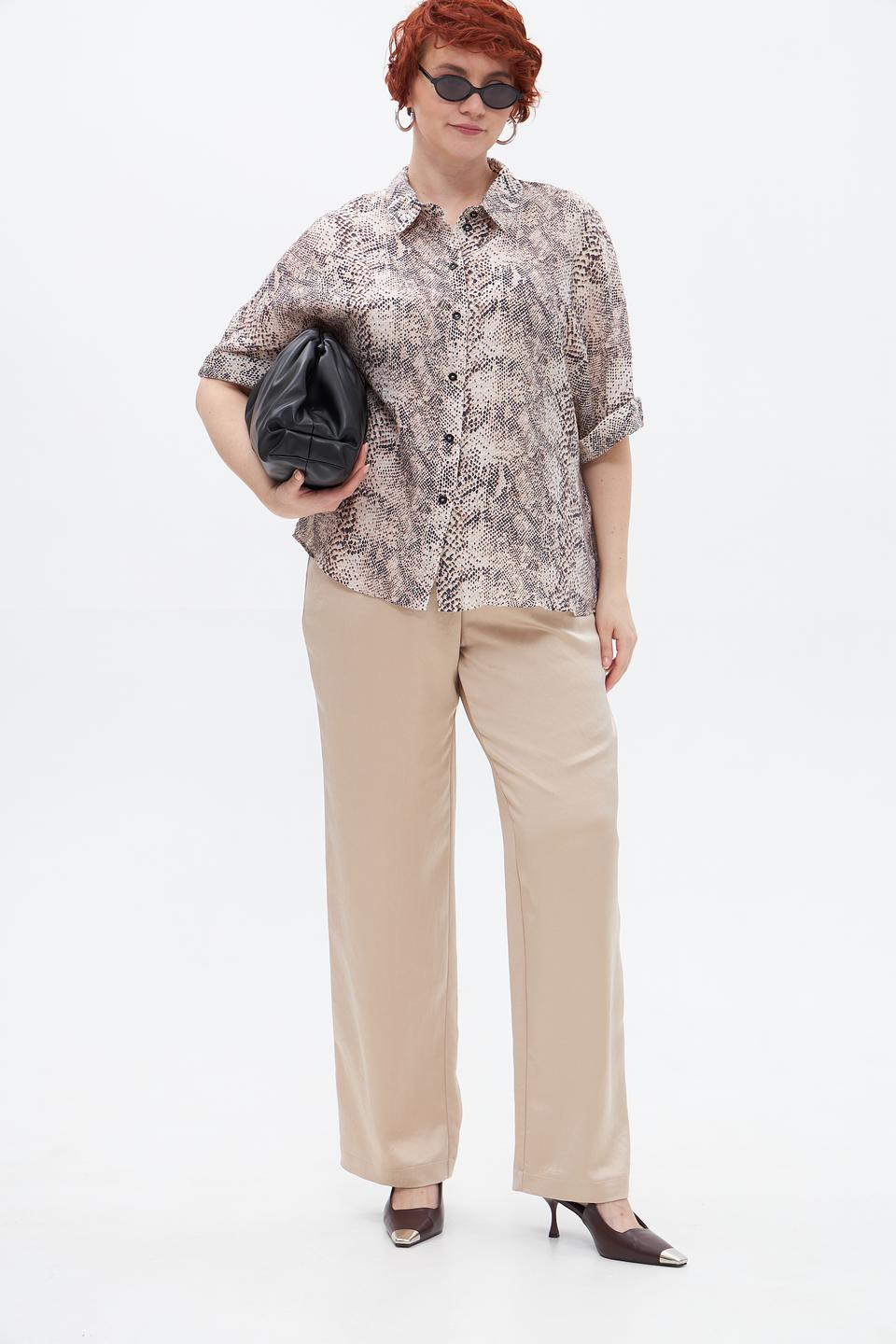 Брюки Marc Aurel бежевые