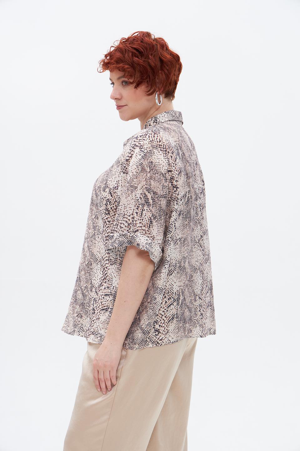 Блузка Marc Aurel с принтом