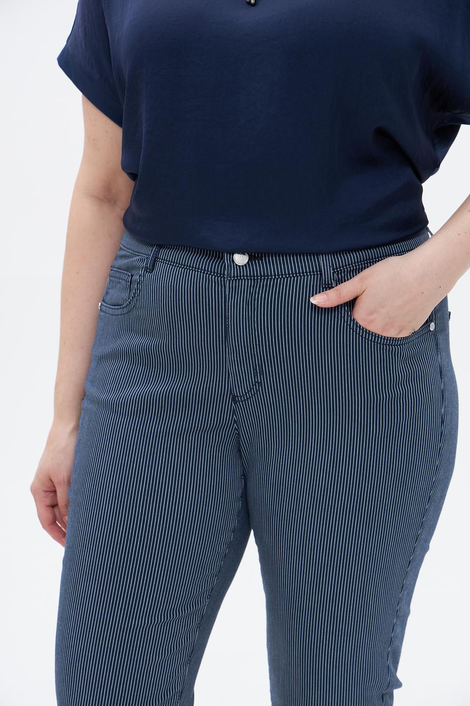 Джинсы Rabe collection в полоску