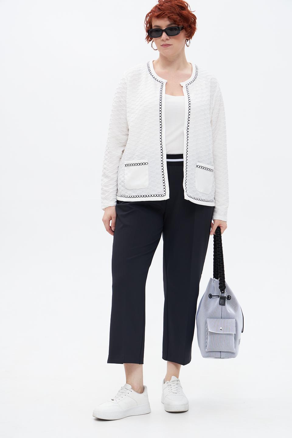 Брюки Monari кюлоты чёрные