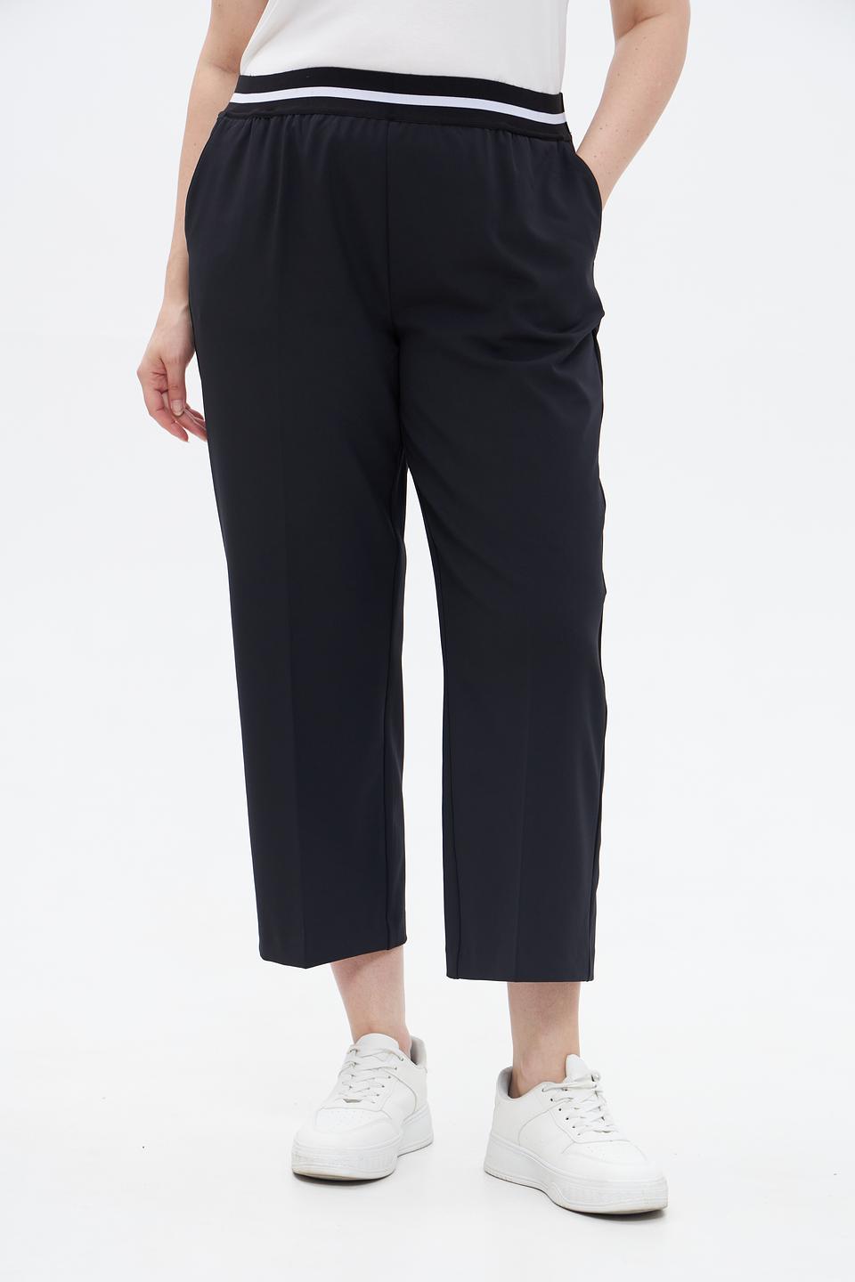 Брюки Monari кюлоты чёрные