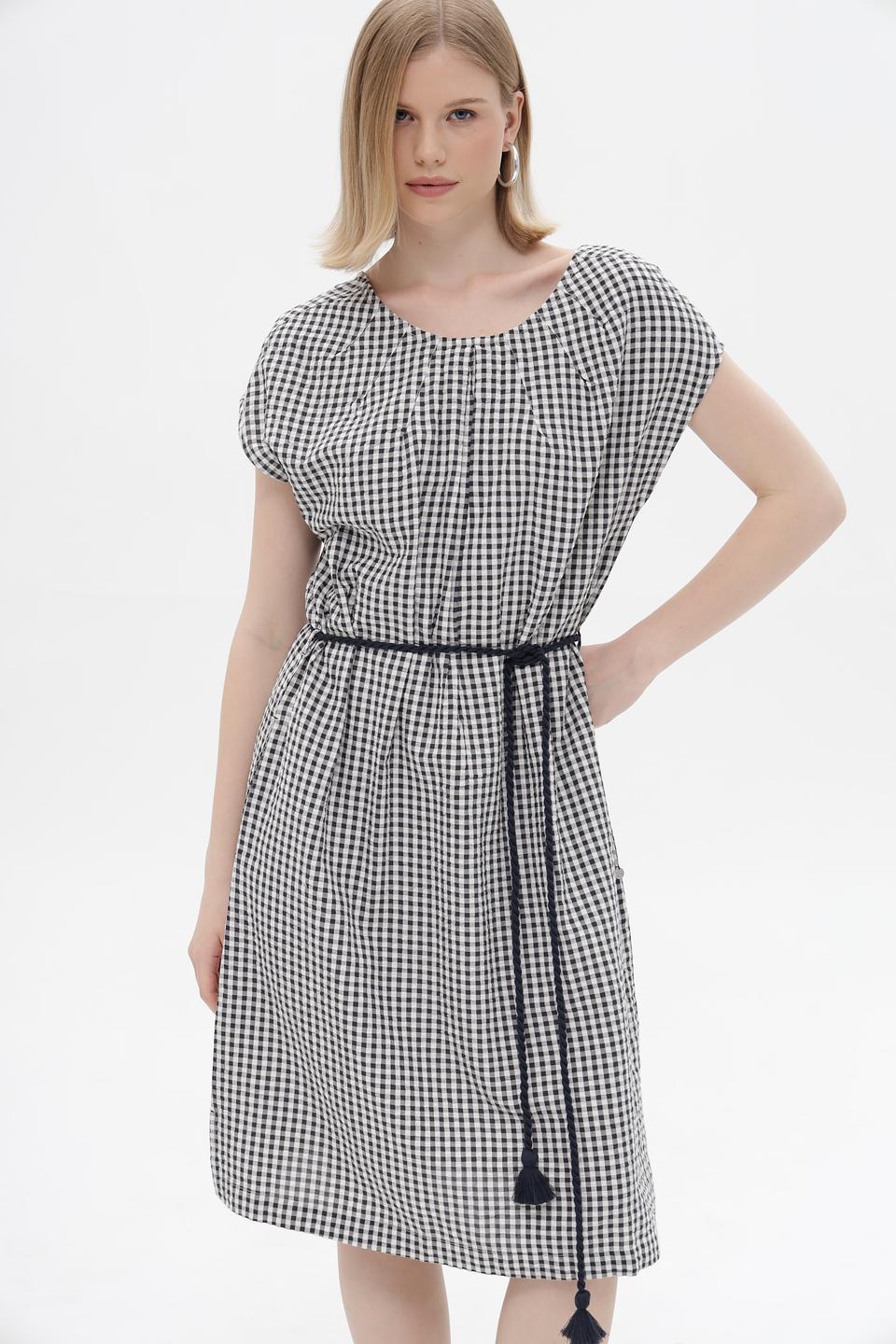 Платье Time Zone в клетку